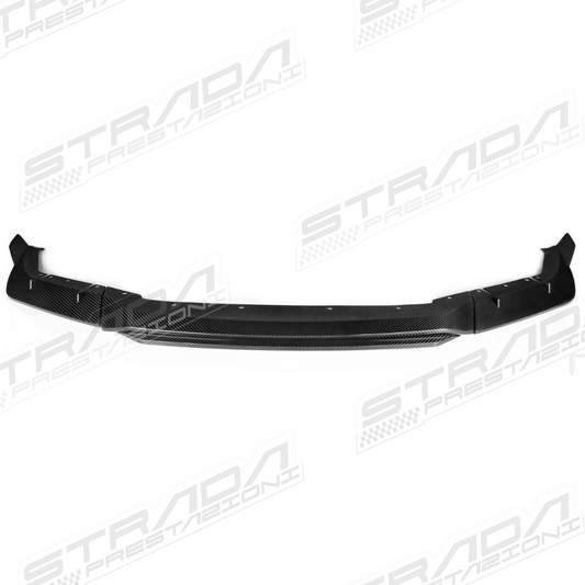 BMW F90 M5 LCI Performance Style Front Splitter in Pre Preg Carbon Fibre