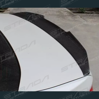 BMW F90 M5/5 Series Ducktail Style Rear Spoiler in Pre Preg Carbon Fibre