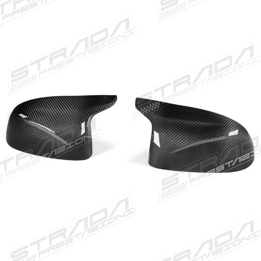 BMW F98/F97/F95/F96 X3M/X4M/X5M/X6M Wing Mirror Covers in Pre Preg Carbon Fibre