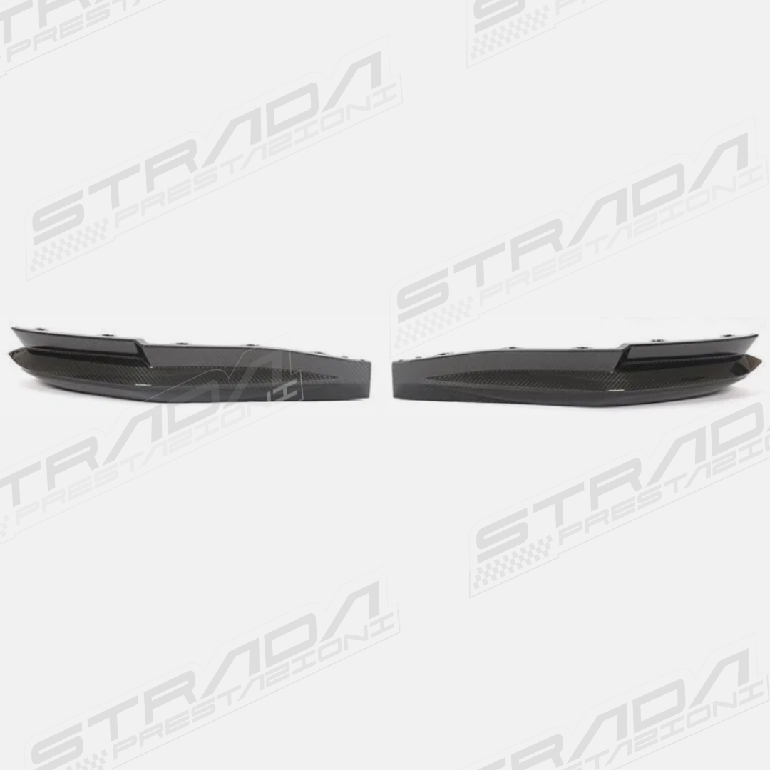 BMW G80 M3 Rear Canards in Carbon Fibre