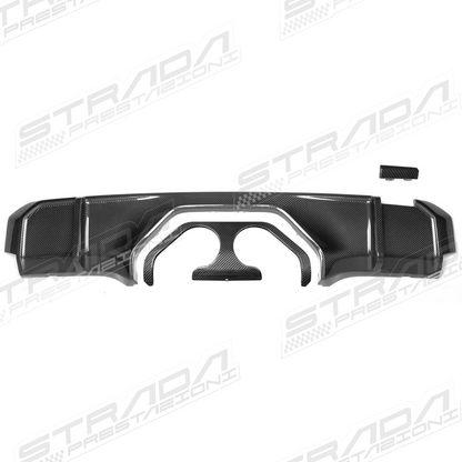 BMW G80/G82 M3/M4 M Performance CSL Style Rear Diffuser & Trim in Pre Preg Carbon Fibre