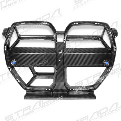 BMW G80/G81/G82/G83 M3/M4 CSL Style Front Grille with ACC in Pre Preg Carbon Fibre