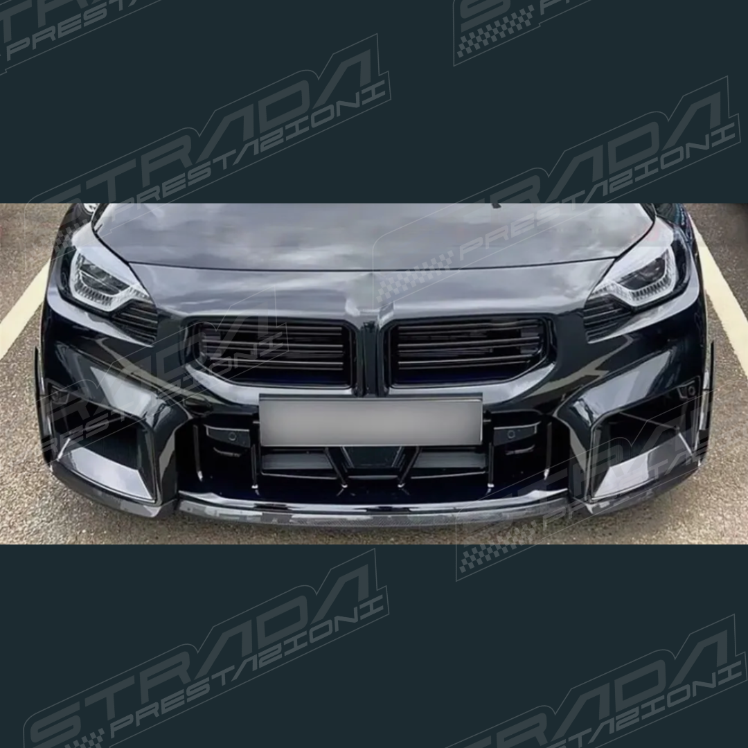 BMW G87 M2 Front Splitter in Carbon Fibre