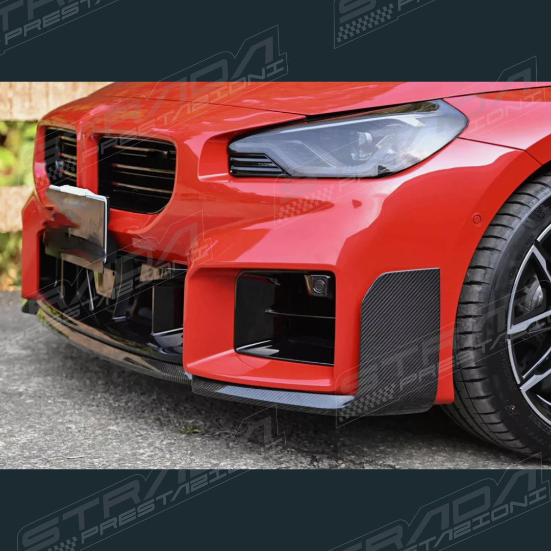 BMW G87 M2 Front Splitter in Carbon Fibre