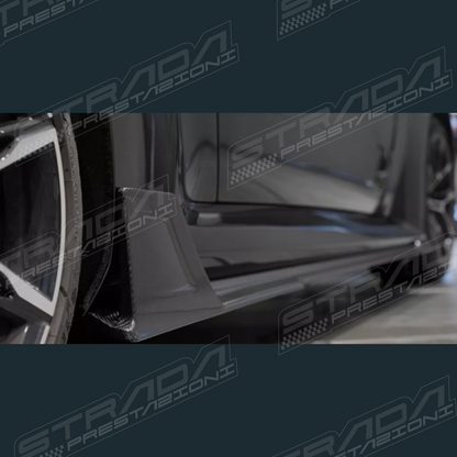 BMW G87 M2 Side Skirts in Carbon Fibre