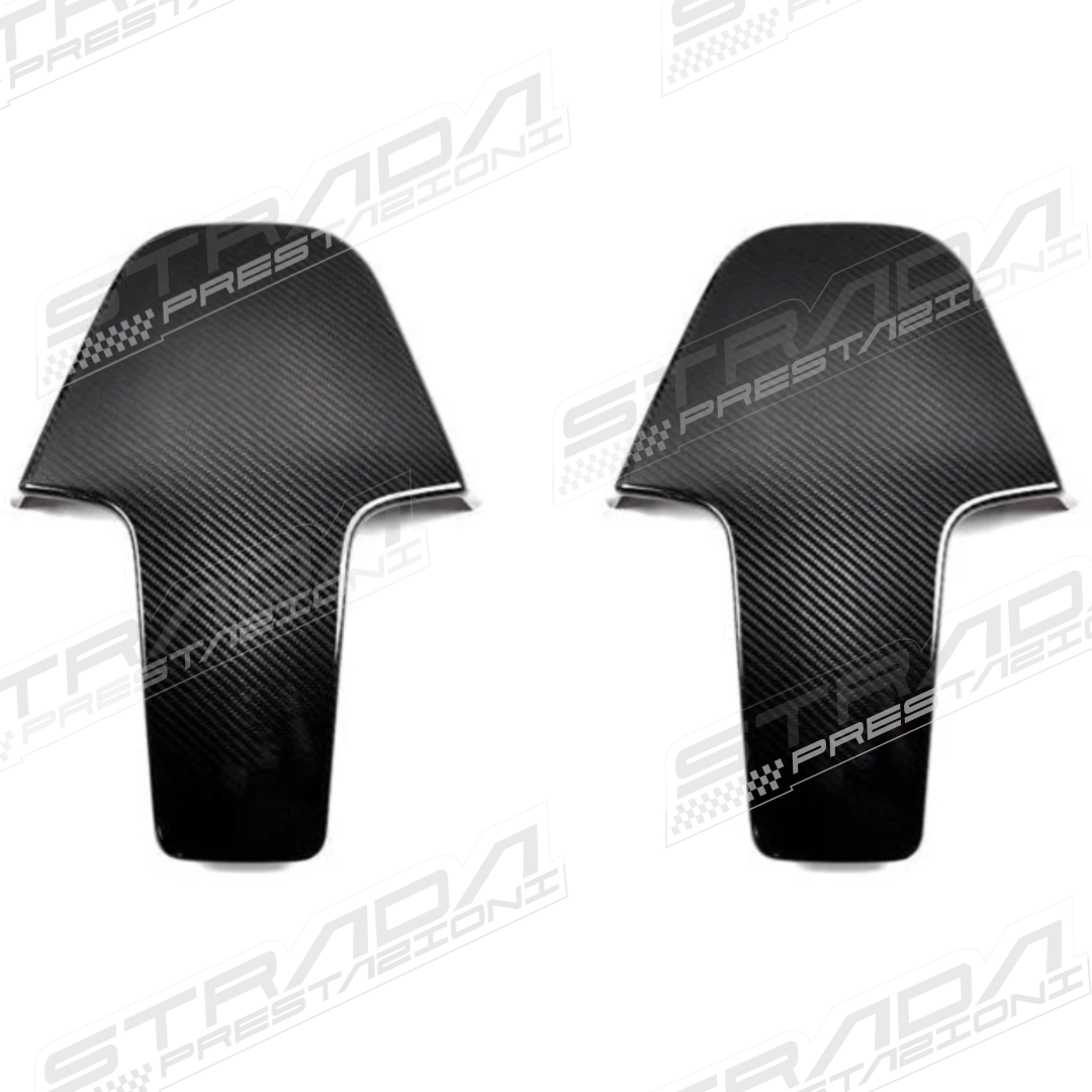 BMW G8X/F9X OEM Style Seat Headrest Covers in Pre Preg Carbon Fibre