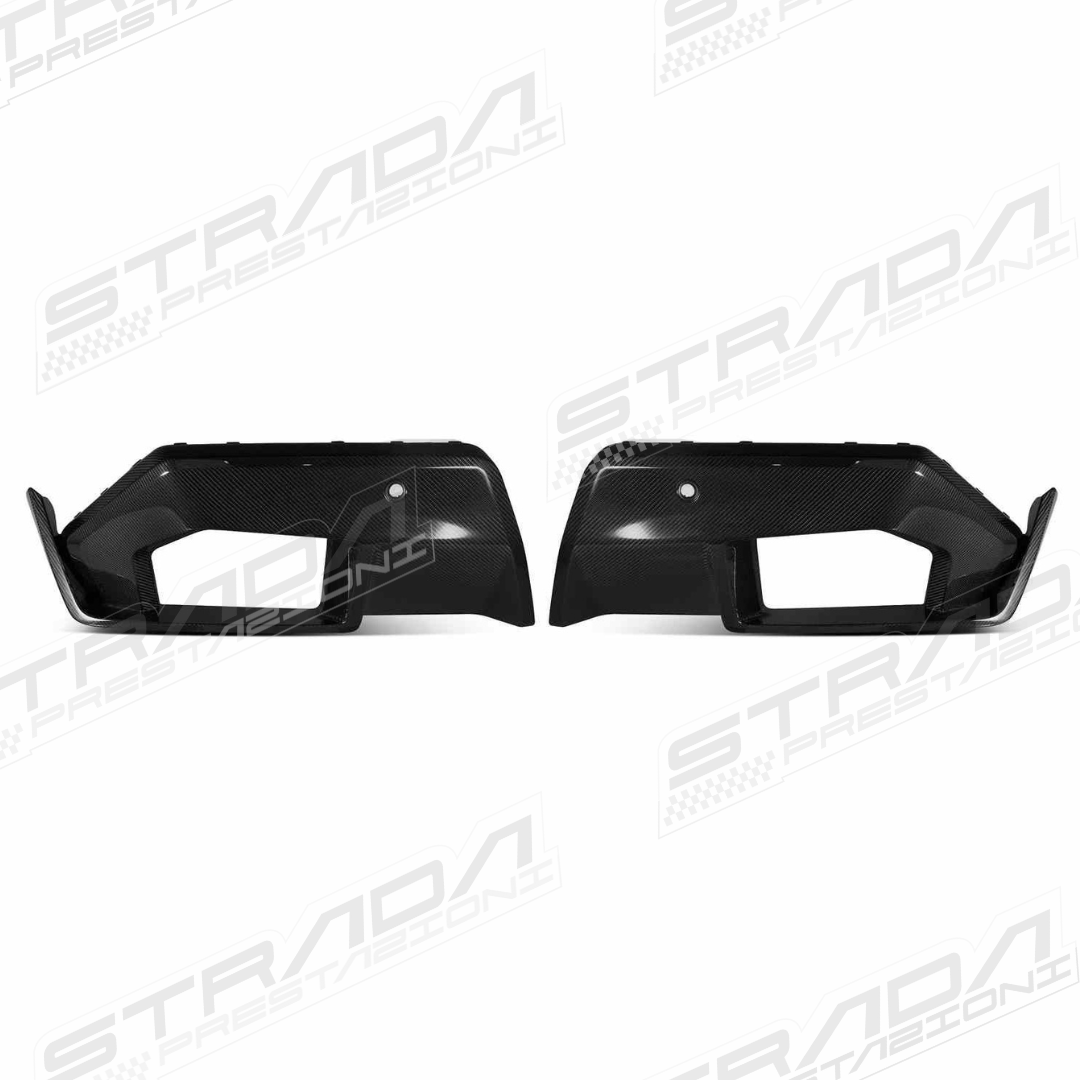 BMW G90 M5 Performance Style 2-Piece Rear Diffuser in Pre Preg Carbon Fibre