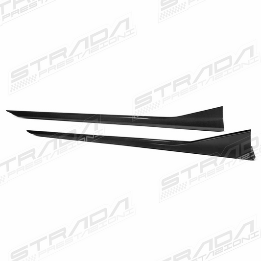 BMW G90 M5 Performance Style Side Skirts in Pre Preg Carbon Fibre