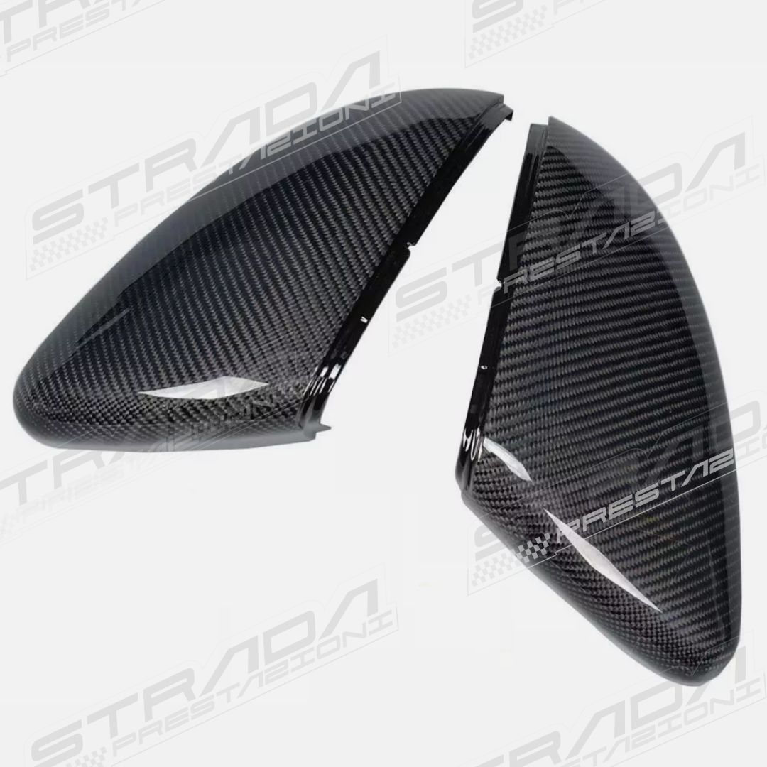 VW MK7.5 Golf R Wing Mirror Covers in Carbon Fibre