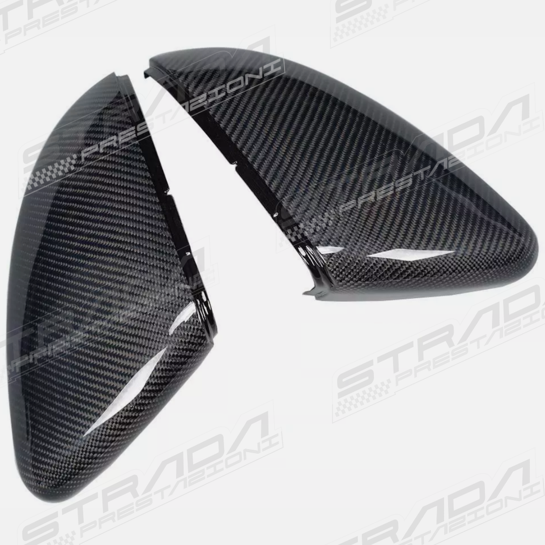 VW MK7.5 Golf R Wing Mirror Covers in Carbon Fibre