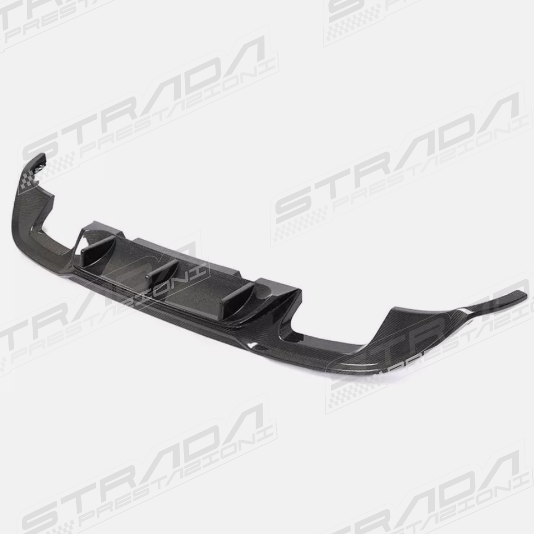 VW MK7.5 Golf R Rear Diffuser in Carbon Fibre