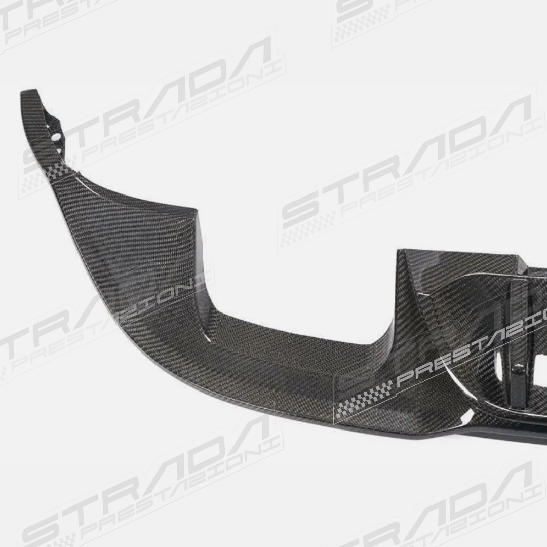 VW MK7.5 Golf R Rear Diffuser in Carbon Fibre