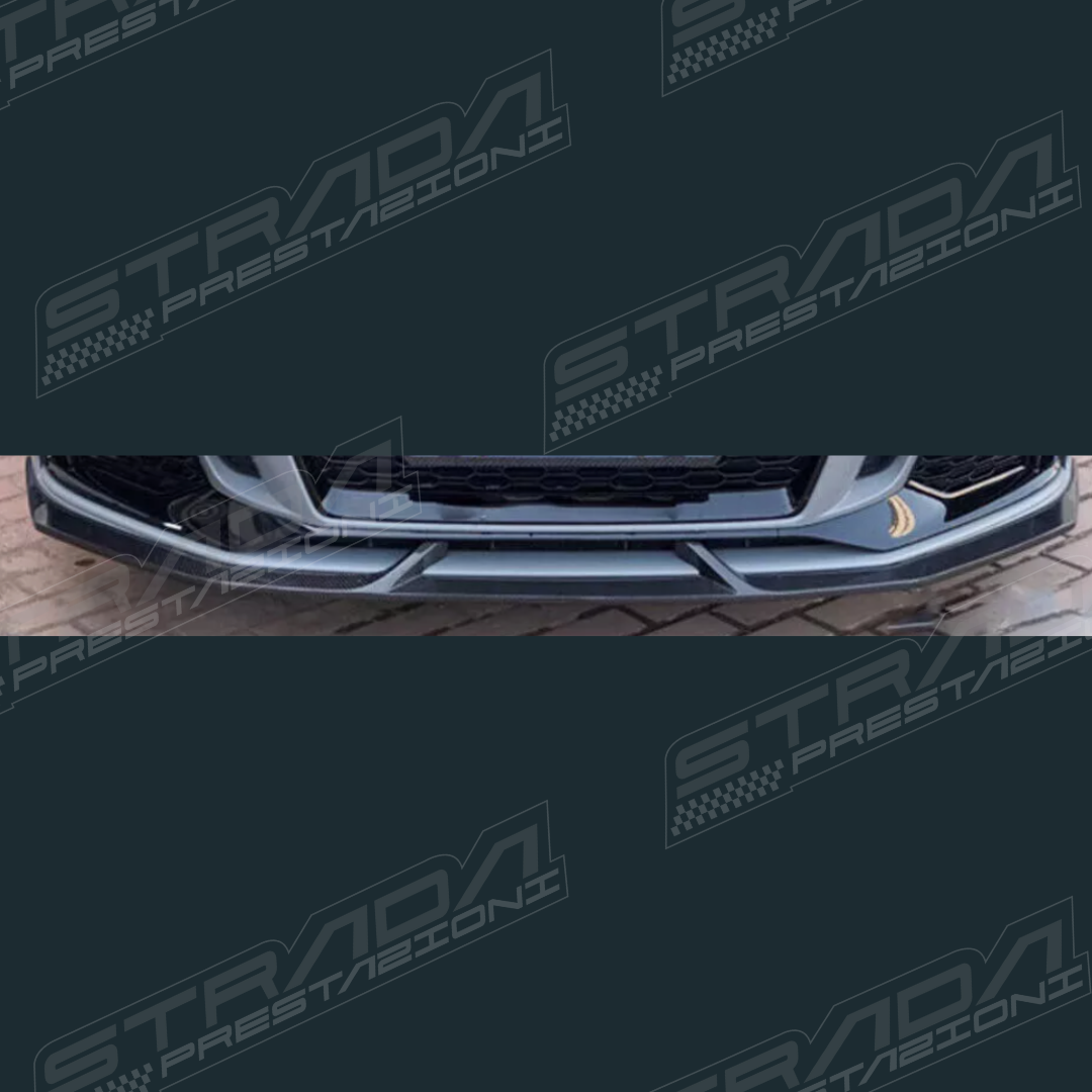 Audi 8V RS3 Front Splitter in Carbon Fibre