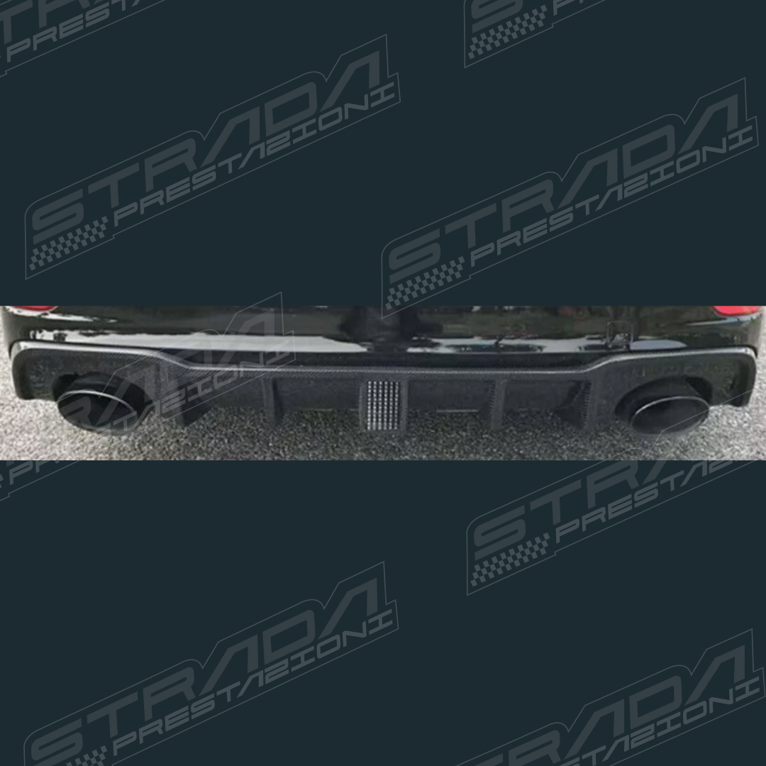 Audi 8V RS3 Rear LED Diffuser in Carbon Fibre