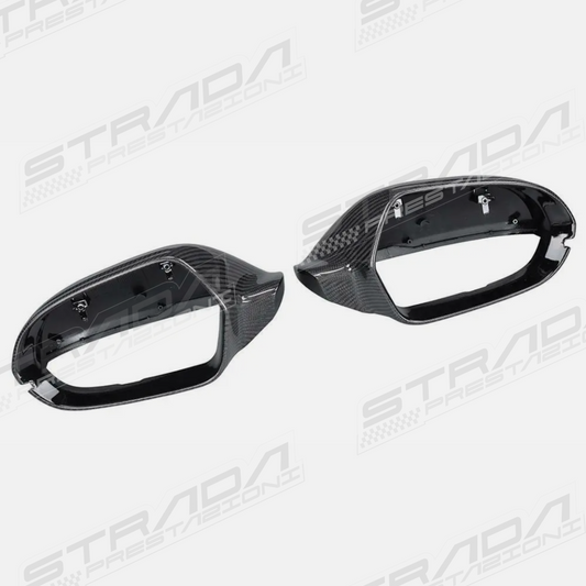 Audi C7 RS6 Wing Mirror Covers in Carbon Fibre