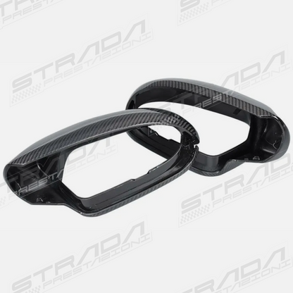 Audi C7 RS6 Wing Mirror Covers in Carbon Fibre