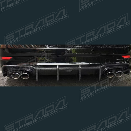 Audi 8V S3 Rear Diffuser in Carbon Fibre