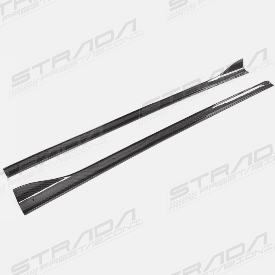 Audi 8V S3 Side Skirts in Carbon Fibre - Hatchback