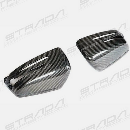 Mercedes W204 C63 AMG Wing Mirror Covers in Carbon Fibre