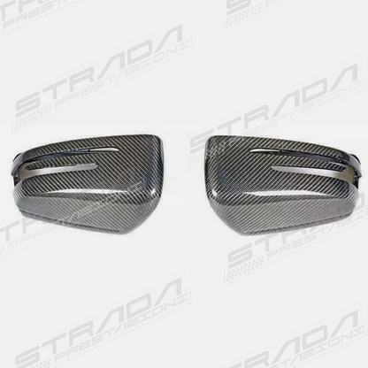 Mercedes W204 C63 AMG Wing Mirror Covers in Carbon Fibre