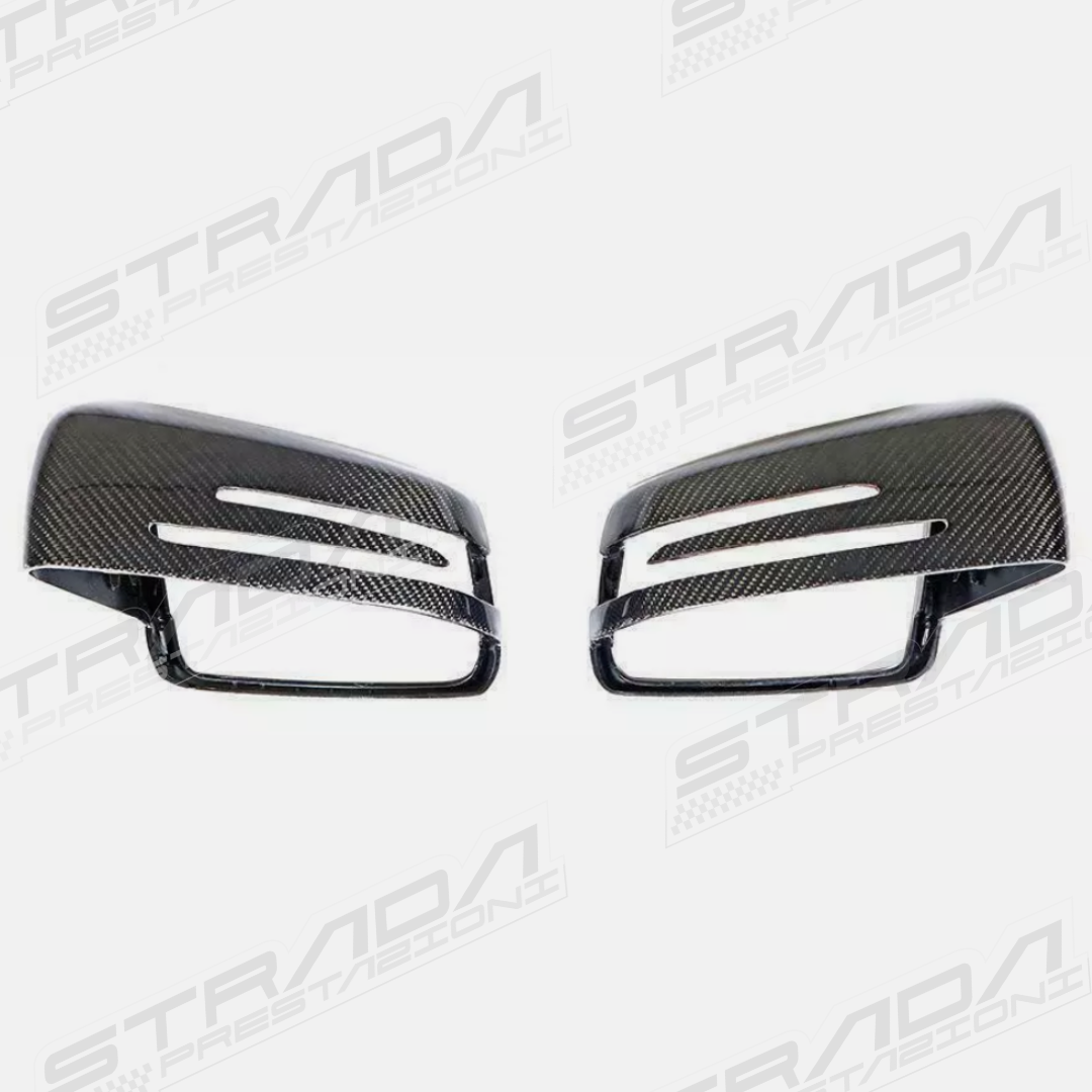 Mercedes W204 C63 AMG Wing Mirror Covers in Carbon Fibre